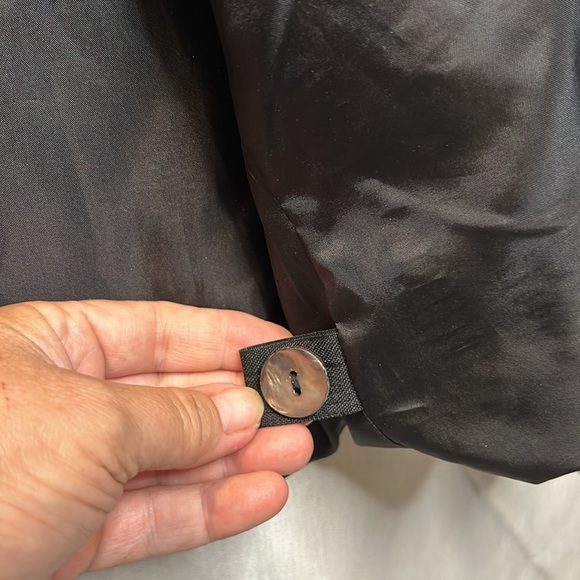 Alex Kim Petite Large PL Art to Wear Floral Ribbon Flowers Black Year Round Use - Picture 7 of 10